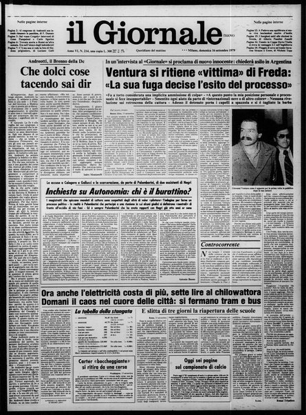 Il giornale nuovo : quotidiano del mattino